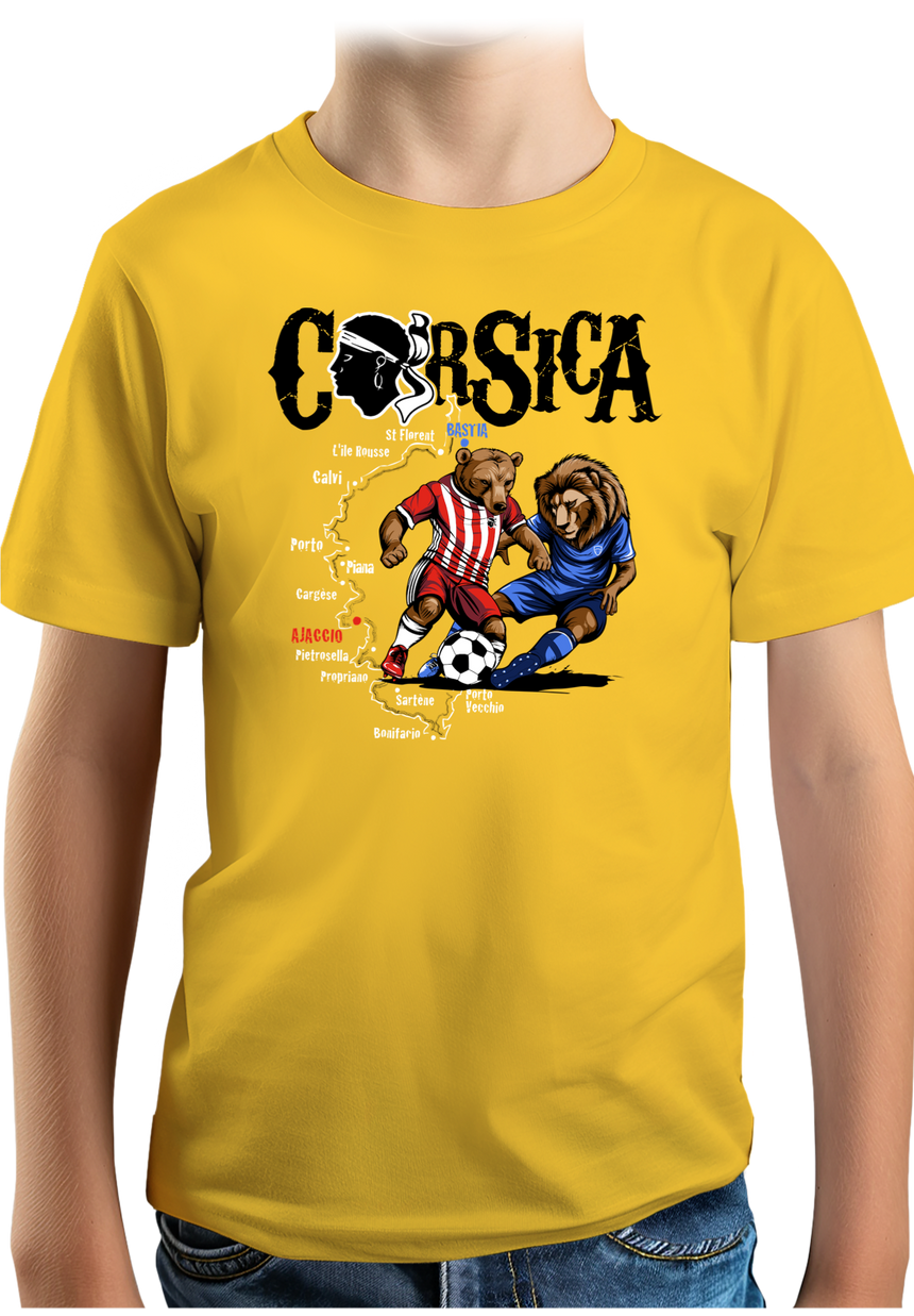 T-Shirt Garçon L'ultra Corsica Foot