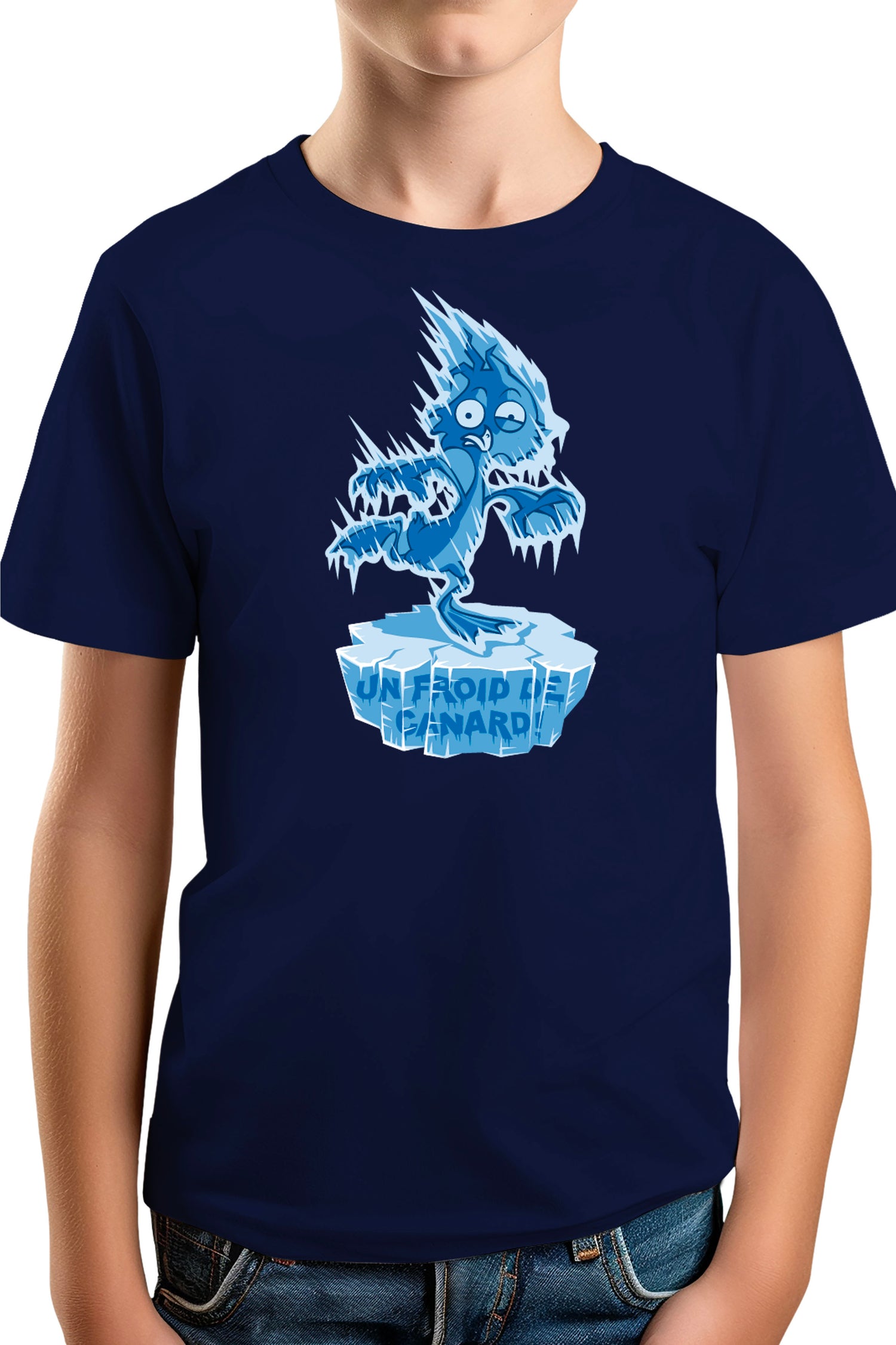 T-Shirt Garçon Froid de Canard