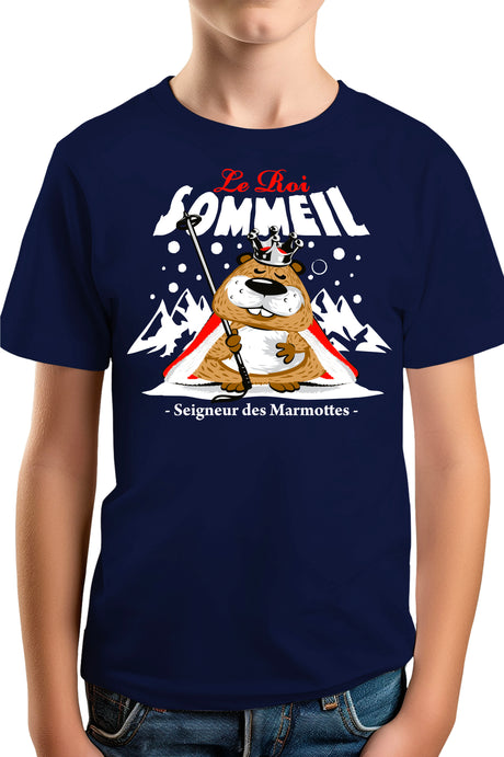 T-Shirt Garçon Le seigneur des marmottes