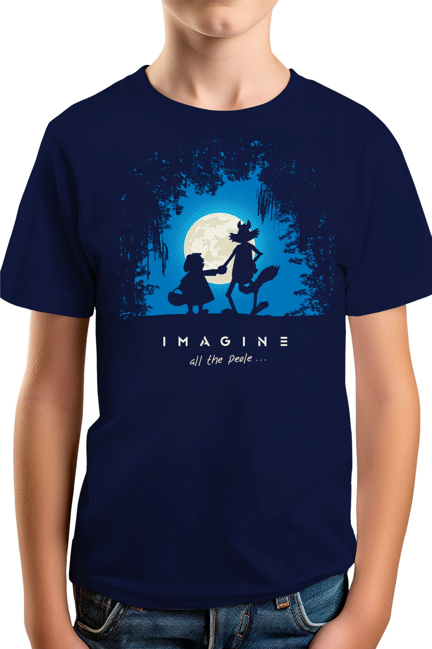 T-Shirt Garçon Conte loup et chaperon