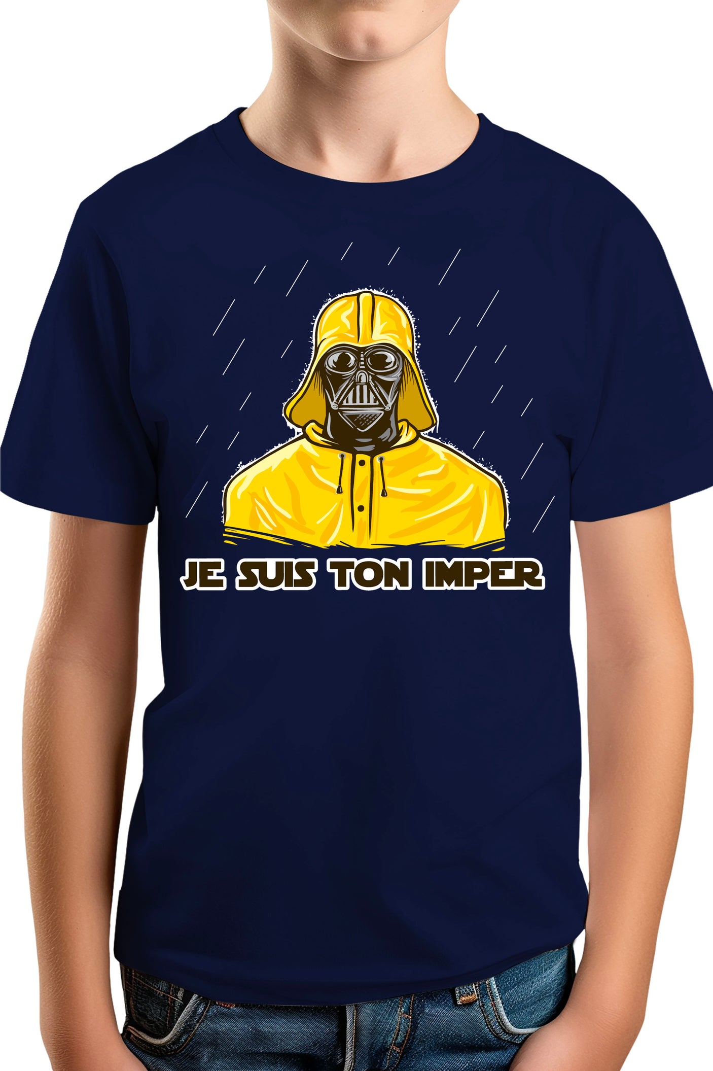 T-Shirt Garçon Je suis ton imperméable