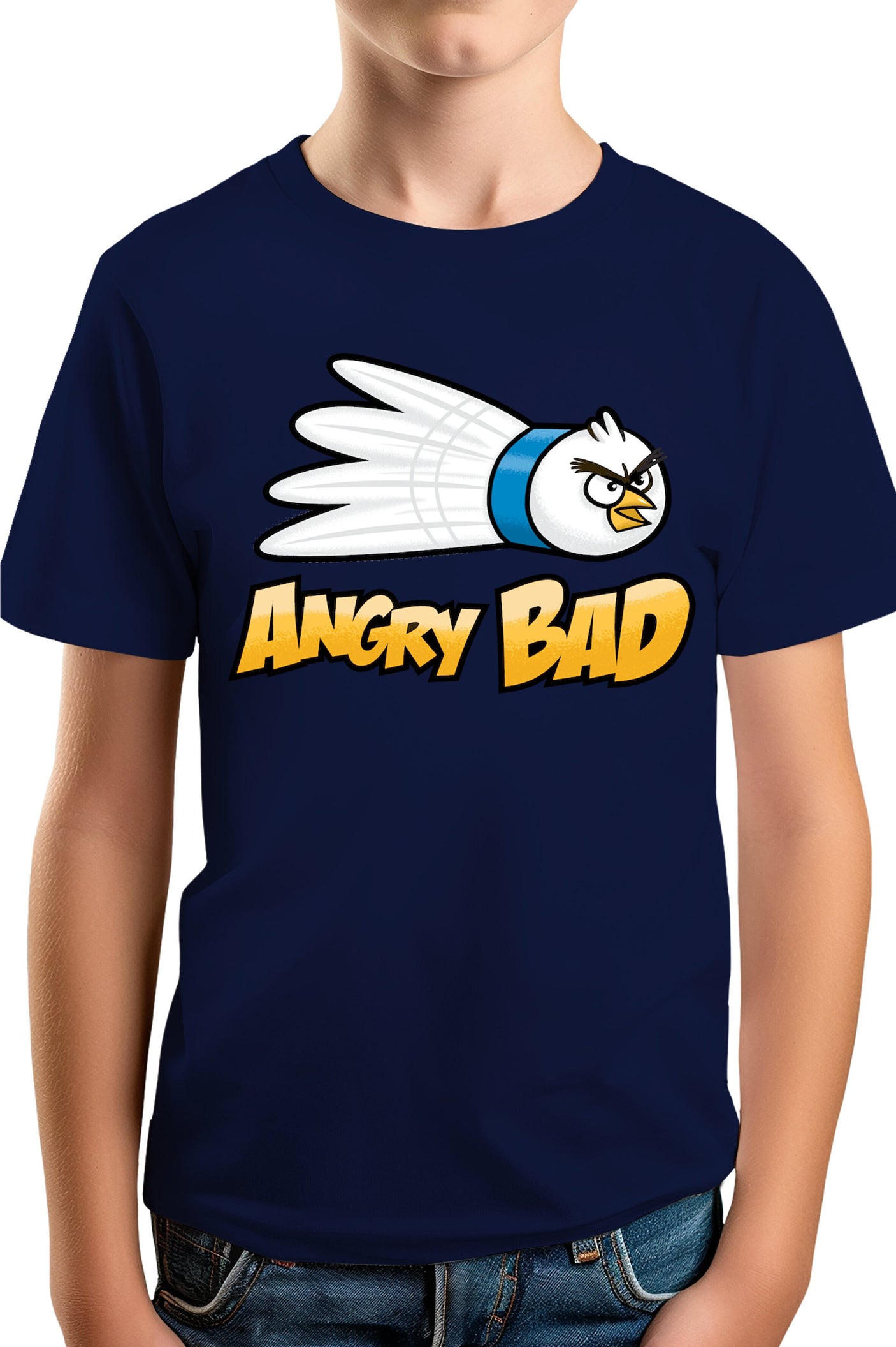 T-Shirt Garçon Angry Bad, tout détruire