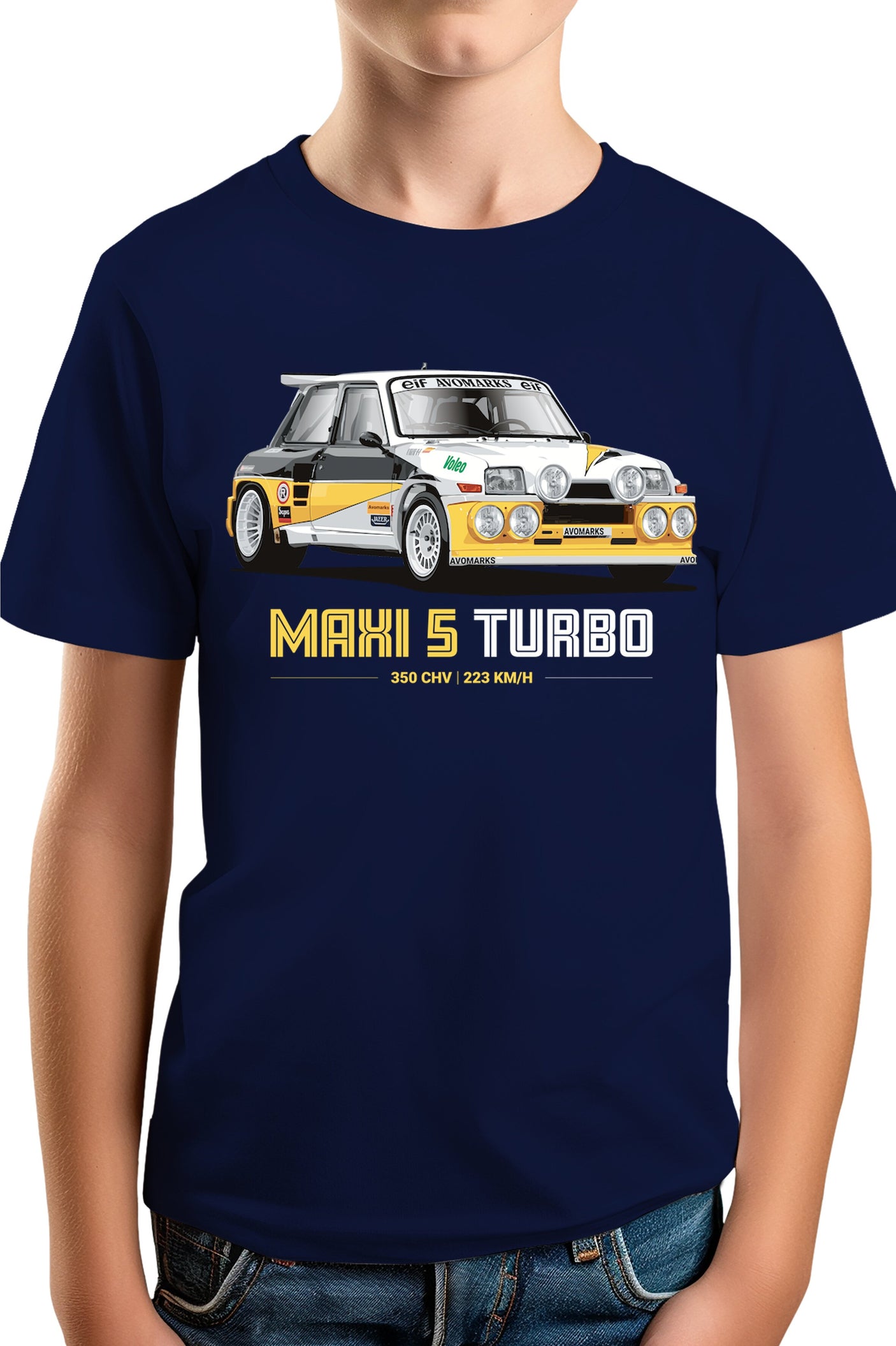T-Shirt Garçon Maxi 5 Turbo