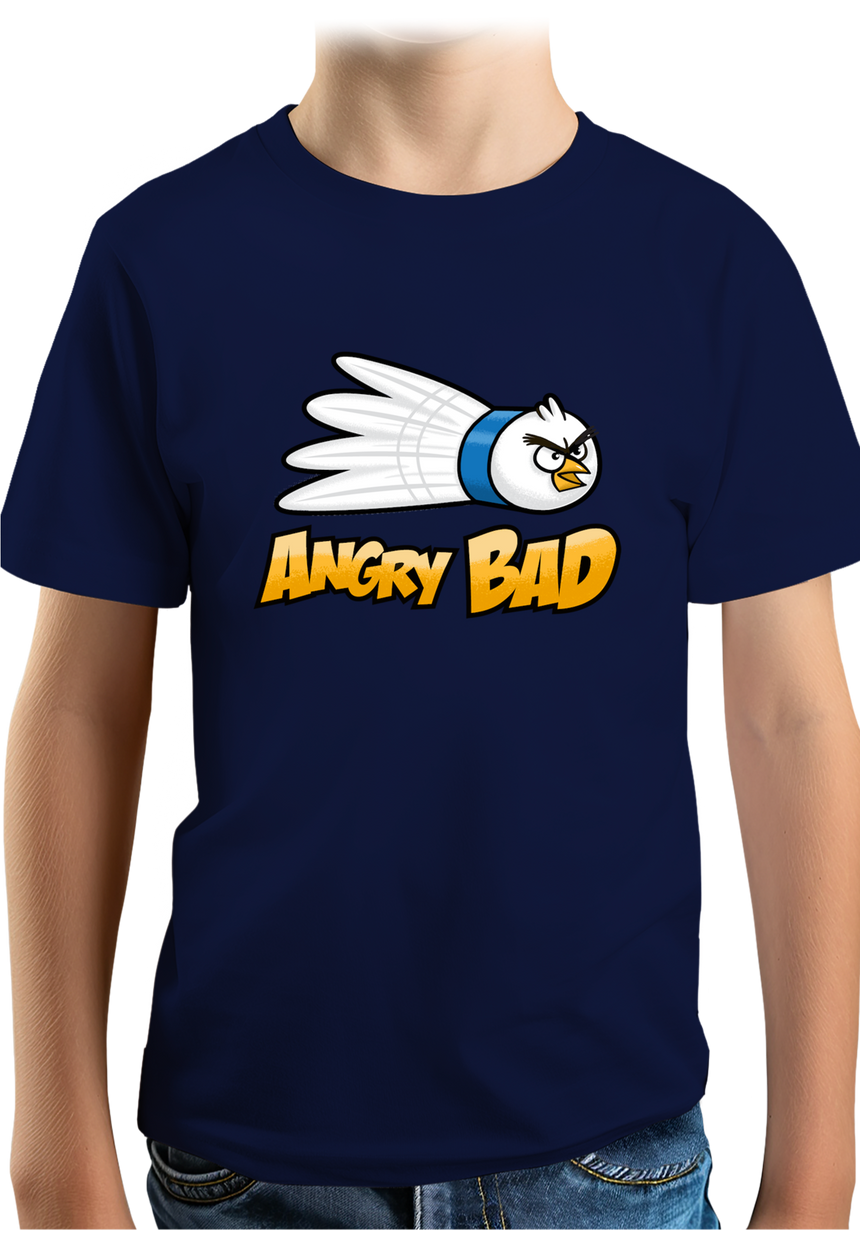 T-Shirt Garçon Angry Bad, objectif tout détruire