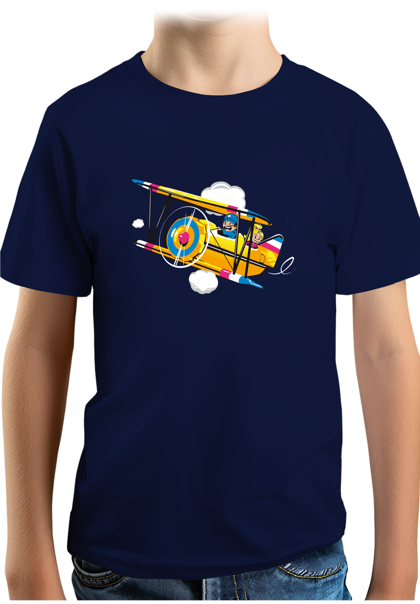 T-Shirt Garçon Balade En Avion