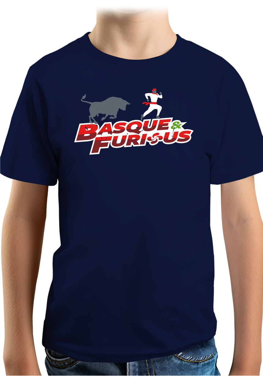 T-Shirt Garçon Basque & Furious
