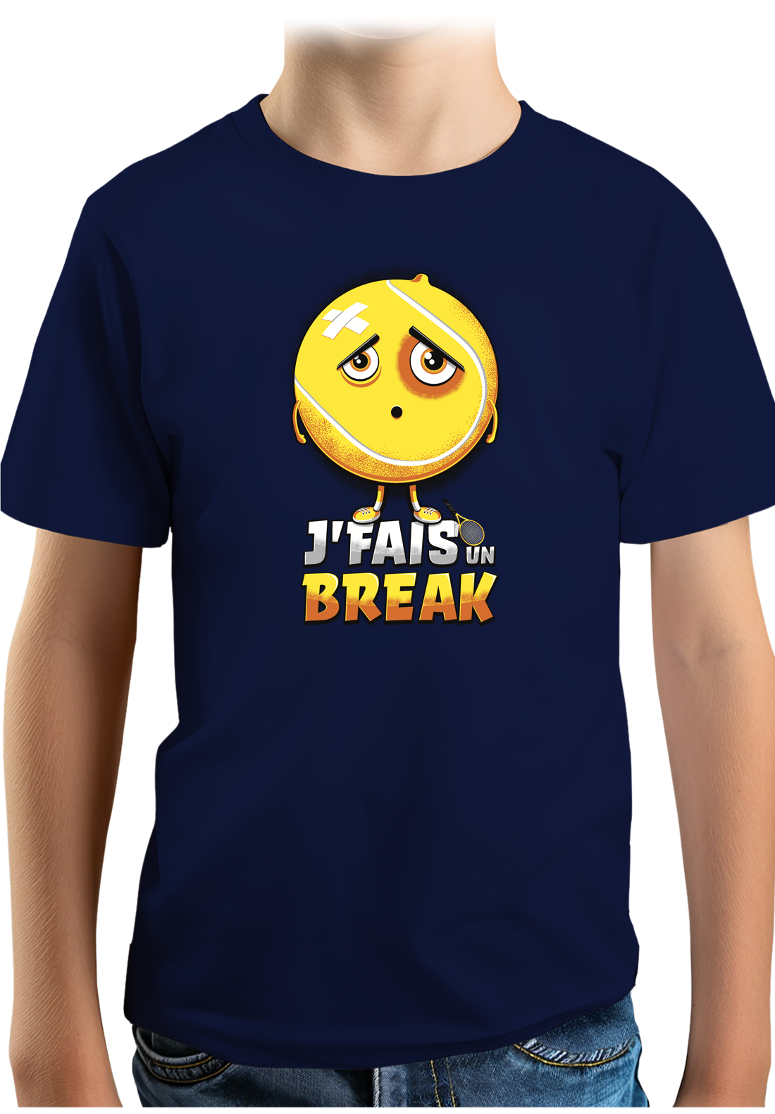 T-Shirt Garçon Balle je fais un break
