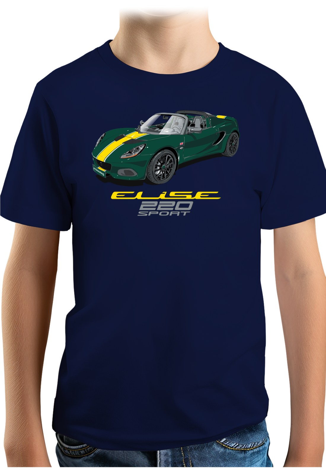 T-Shirt Garçon Elise 220 Sport british green racing