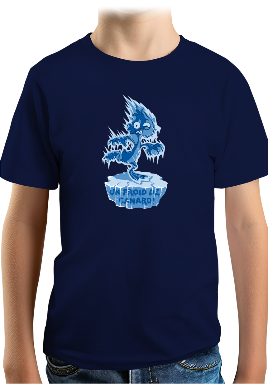 T-Shirt Garçon Froid de Canard