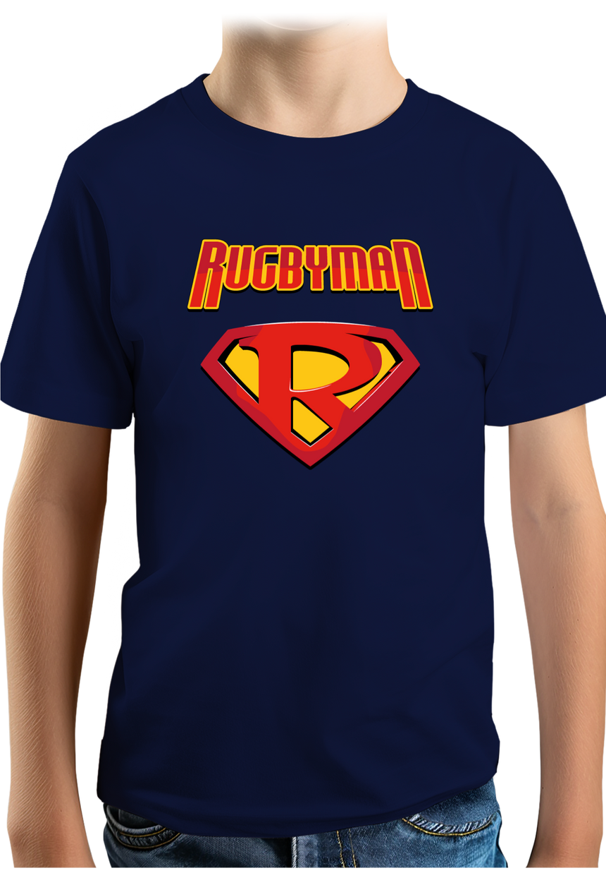 T-Shirt Garçon Super Rugbyman