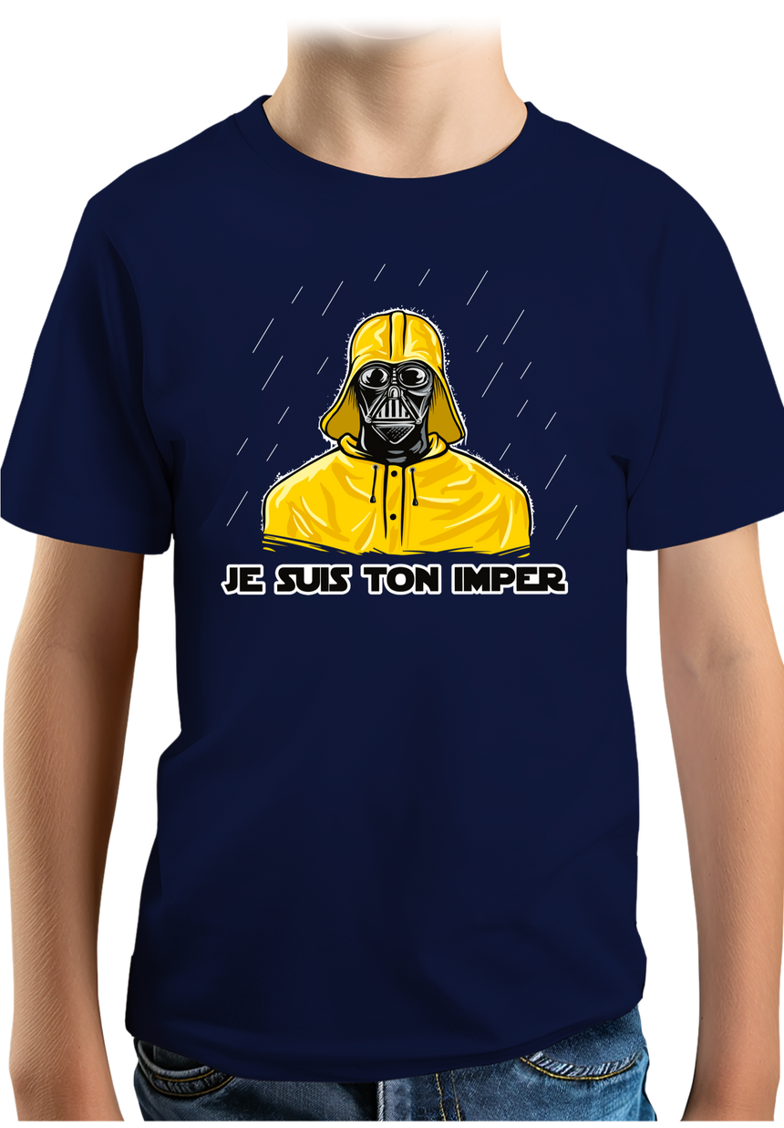 T-Shirt Garçon Je suis ton imperméable