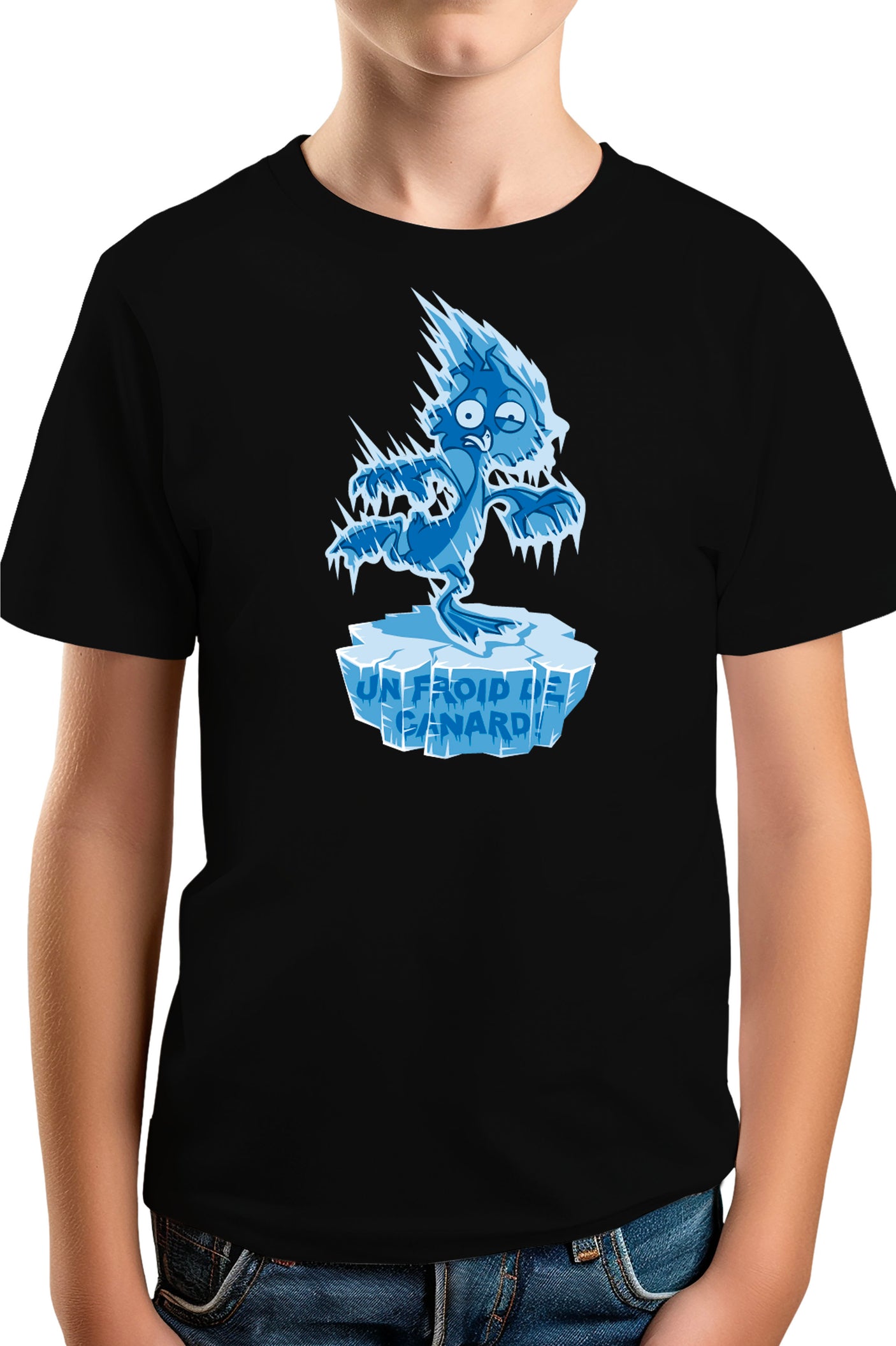 T-Shirt Garçon Froid de Canard