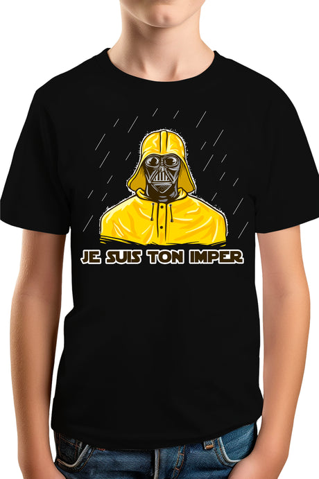 T-Shirt Garçon Je suis ton imperméable
