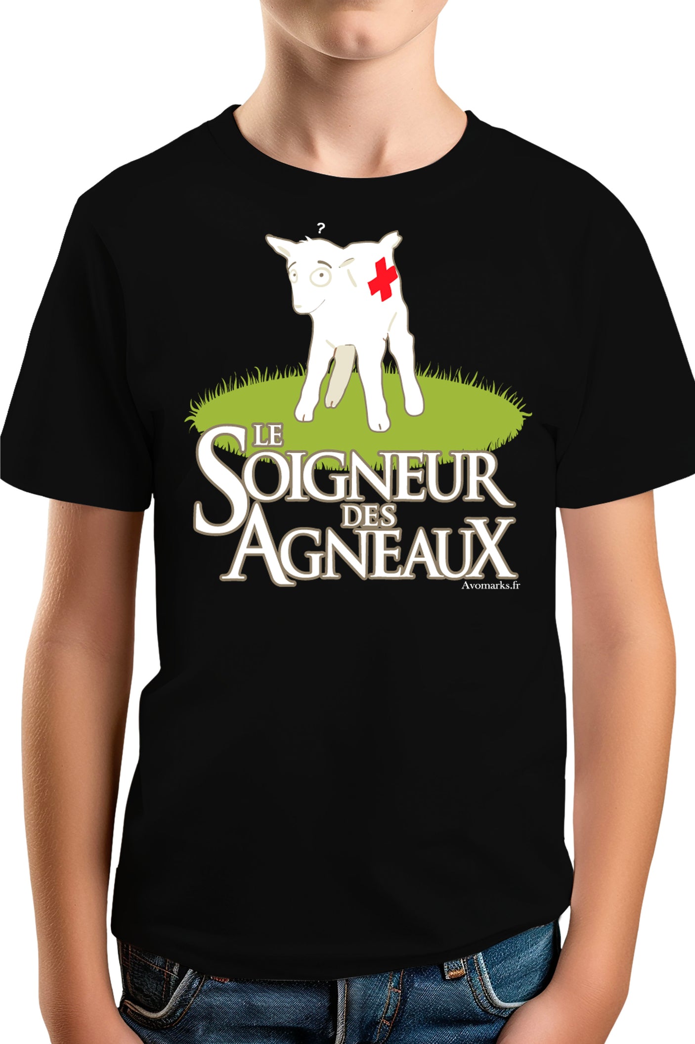 T-Shirt Garçon Soigneur des agneaux