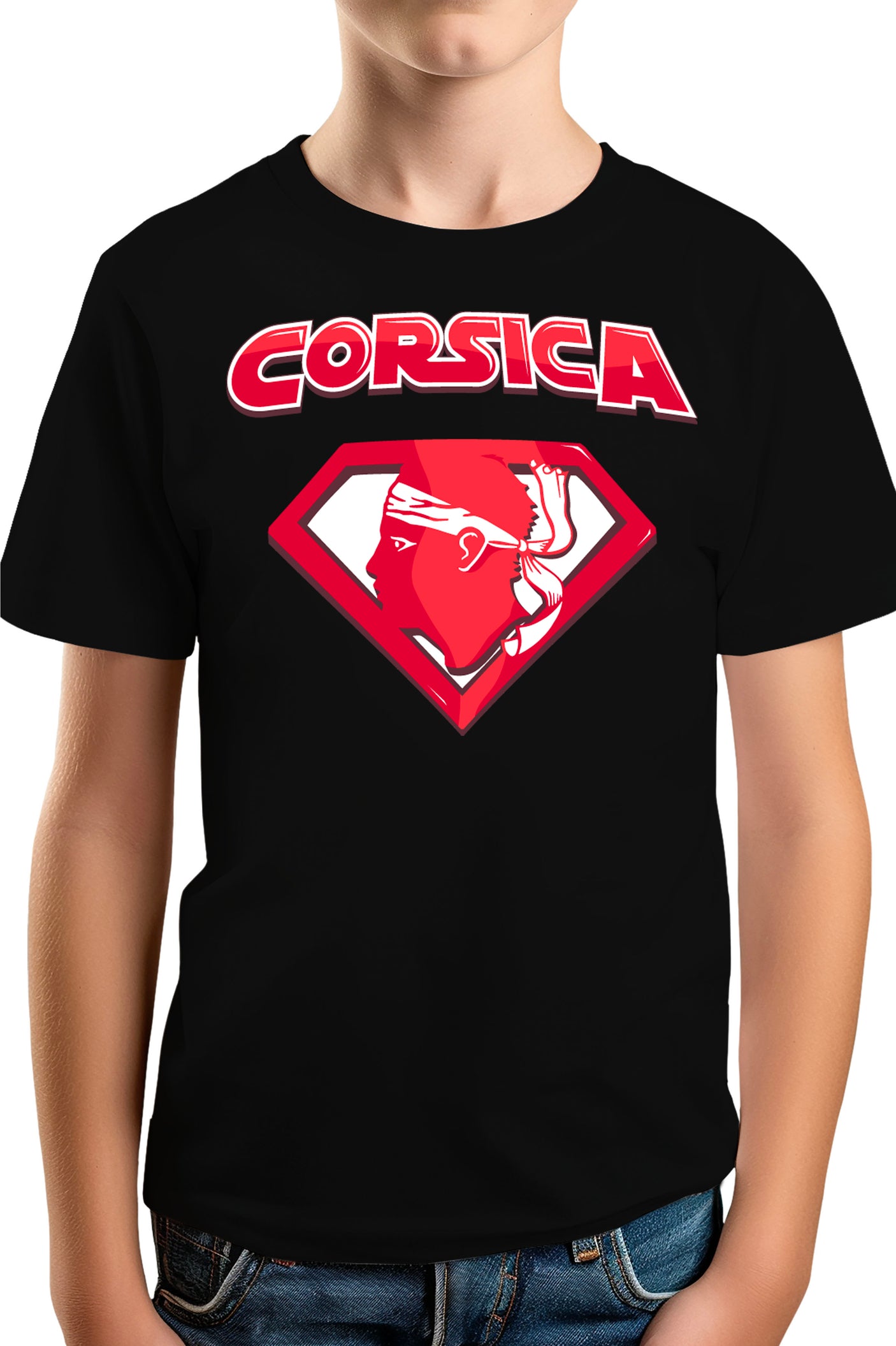 T-Shirt Garçon Super Corsica