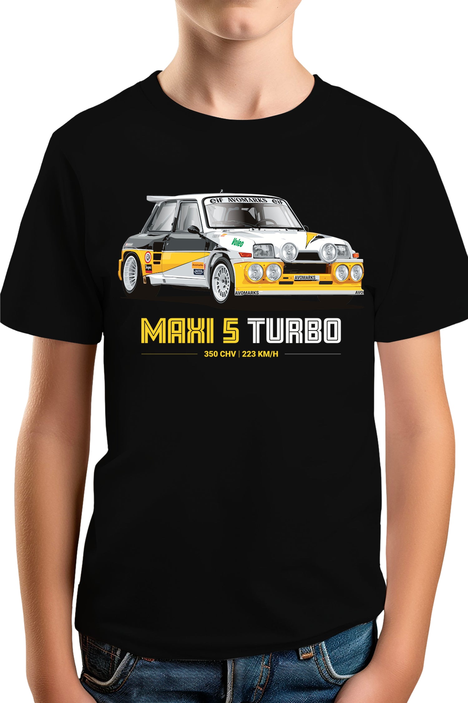T-Shirt Garçon Maxi 5 Turbo