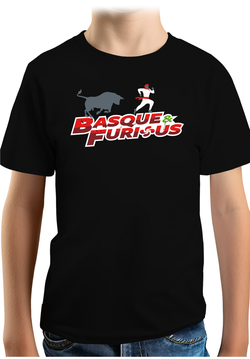 T-Shirt Garçon Basque & Furious