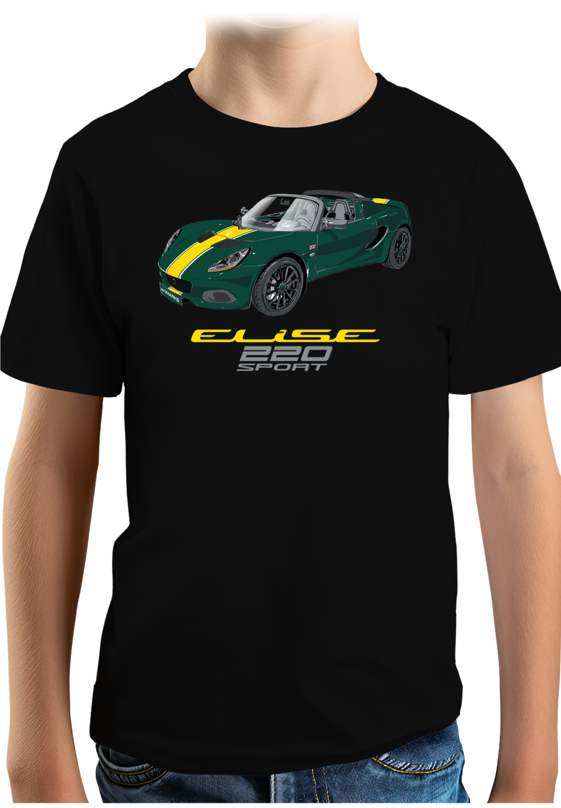 T-Shirt Garçon Elise 220 Sport british green racing