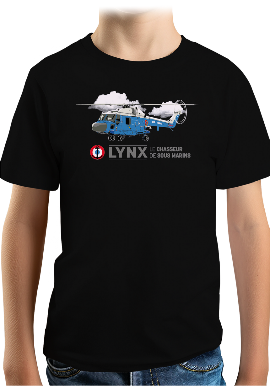 T-Shirt Garçon Le Lynx des airs