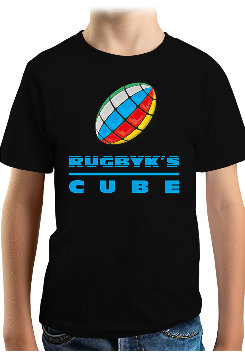 T-Shirt Garçon Rugby cube