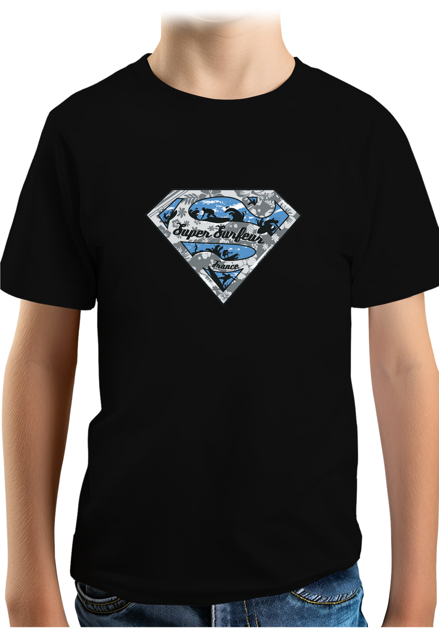 T-Shirt Garçon super surfeur