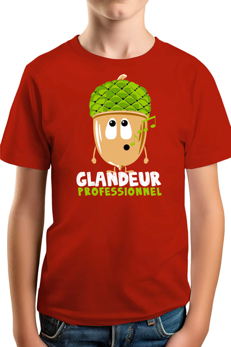 T-Shirt Garçon Glandeurs Professionnel