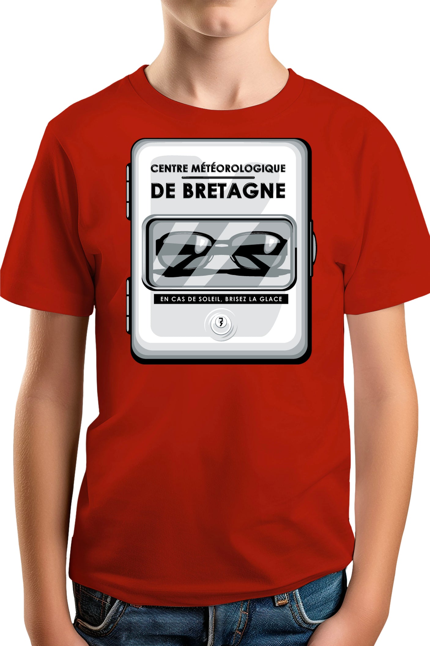 T-Shirt Garçon Sun Glass Bretagne Lunette