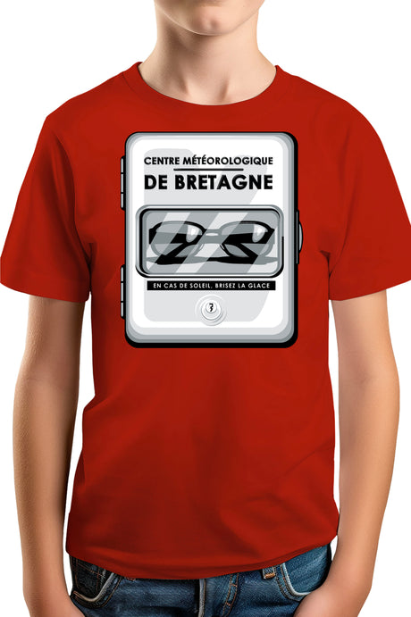 T-Shirt Garçon Sun Glass Bretagne Lunette