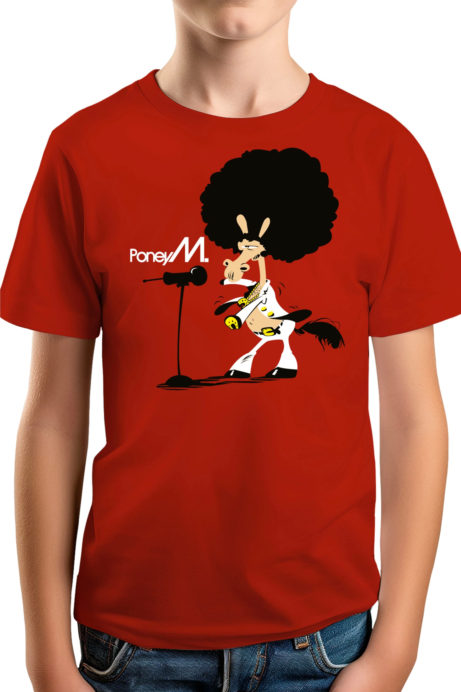 T-Shirt Garçon Poney M