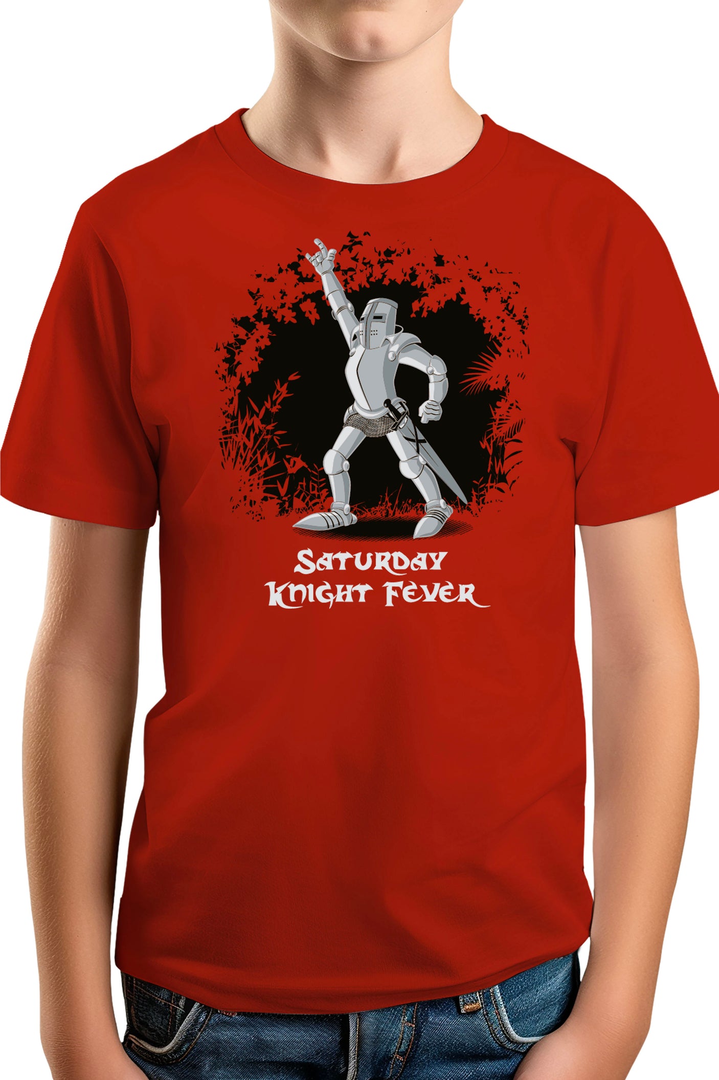 T-Shirt Garçon Saturday night fever le chevalier disco