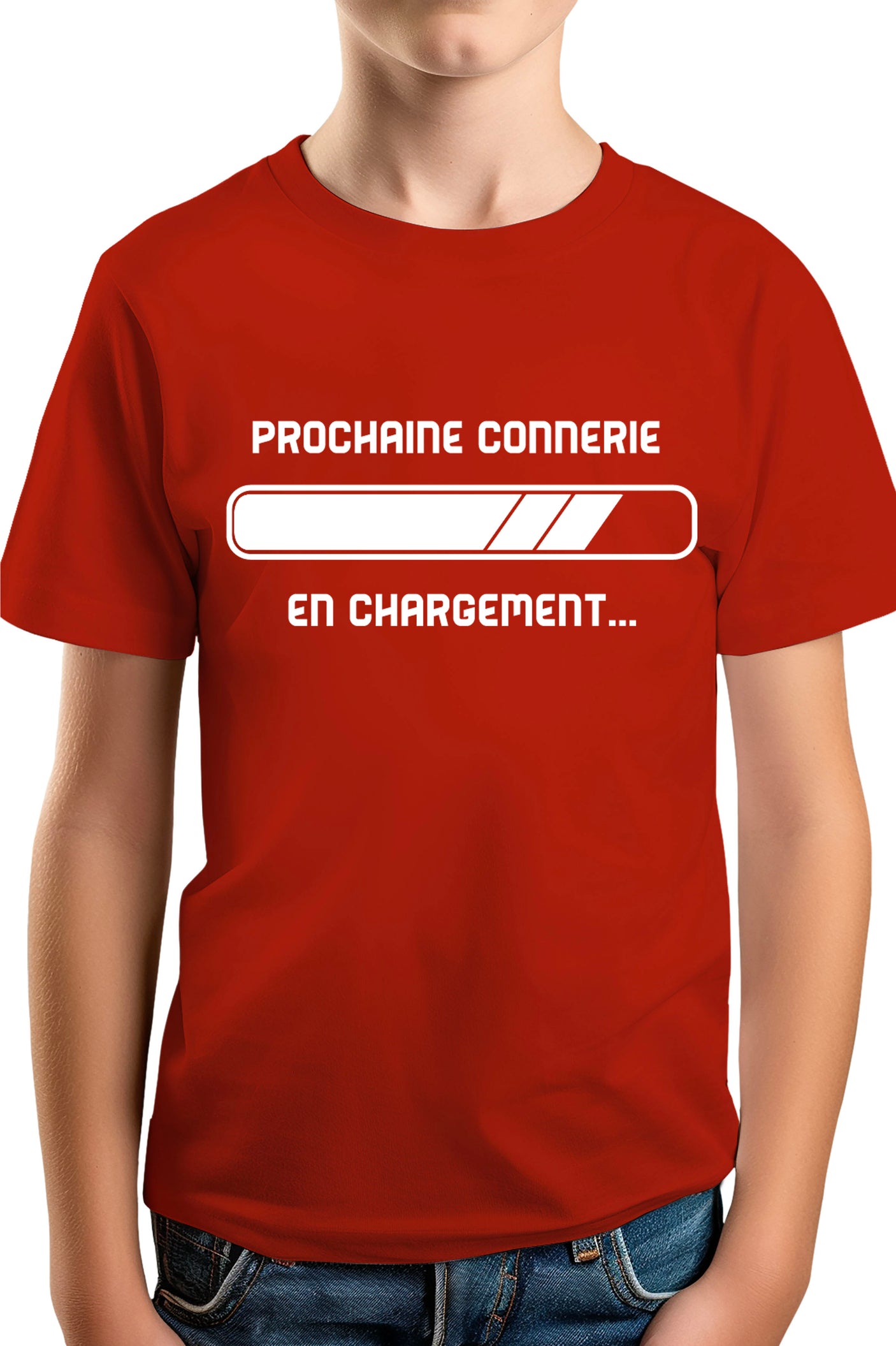 T-Shirt Garçon Prochaine connerie en chargement