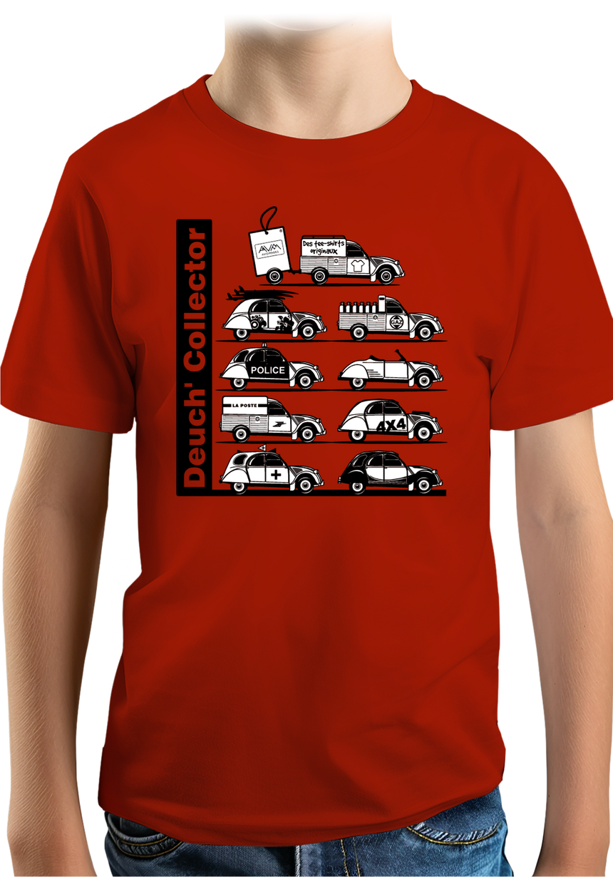 T-Shirt Garçon Voiture 2CV Collector