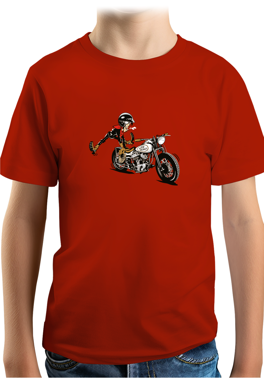 T-Shirt Garçon Jolly Biker moto