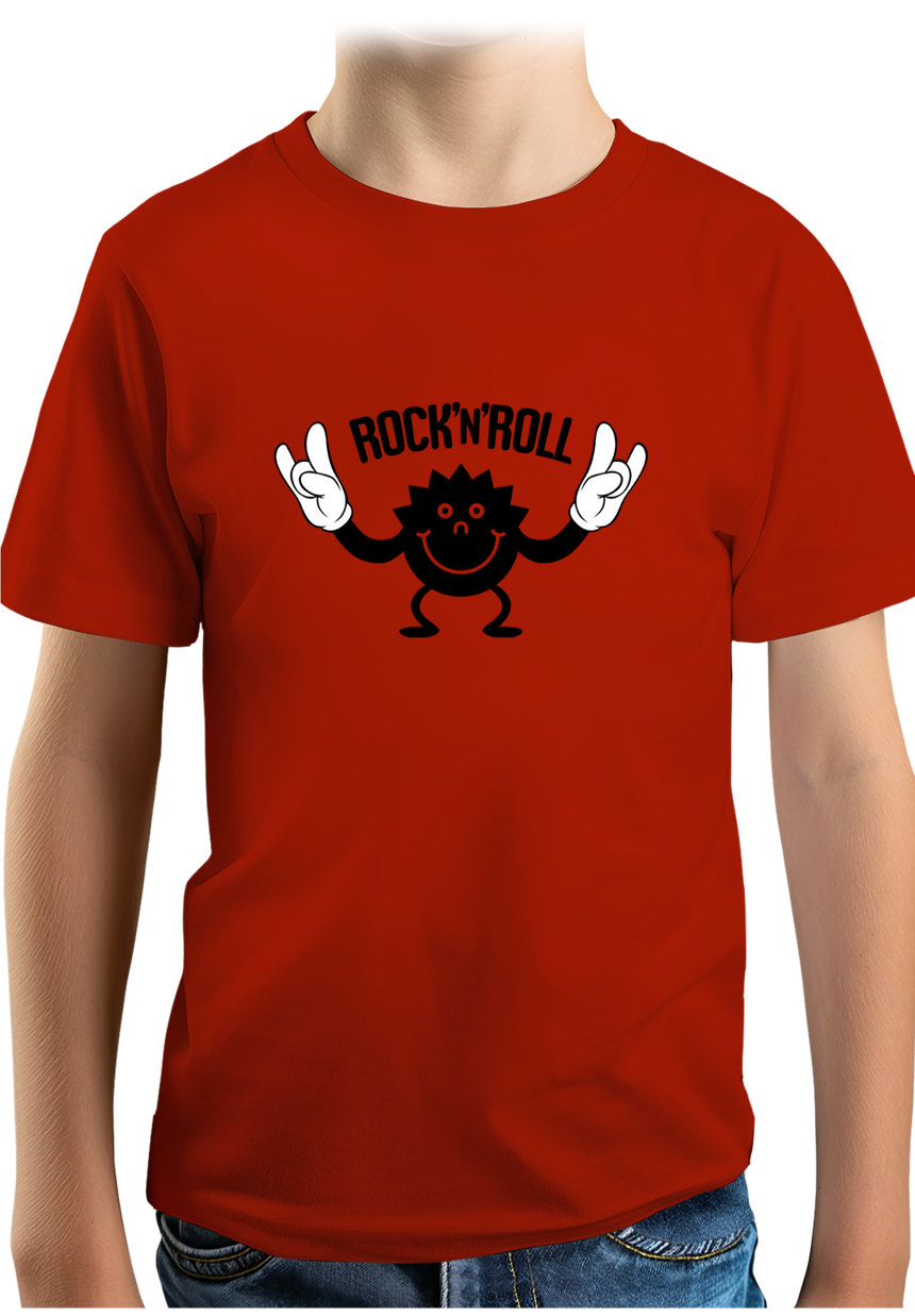 T-Shirt Garçon Smile Rock'N'Roll