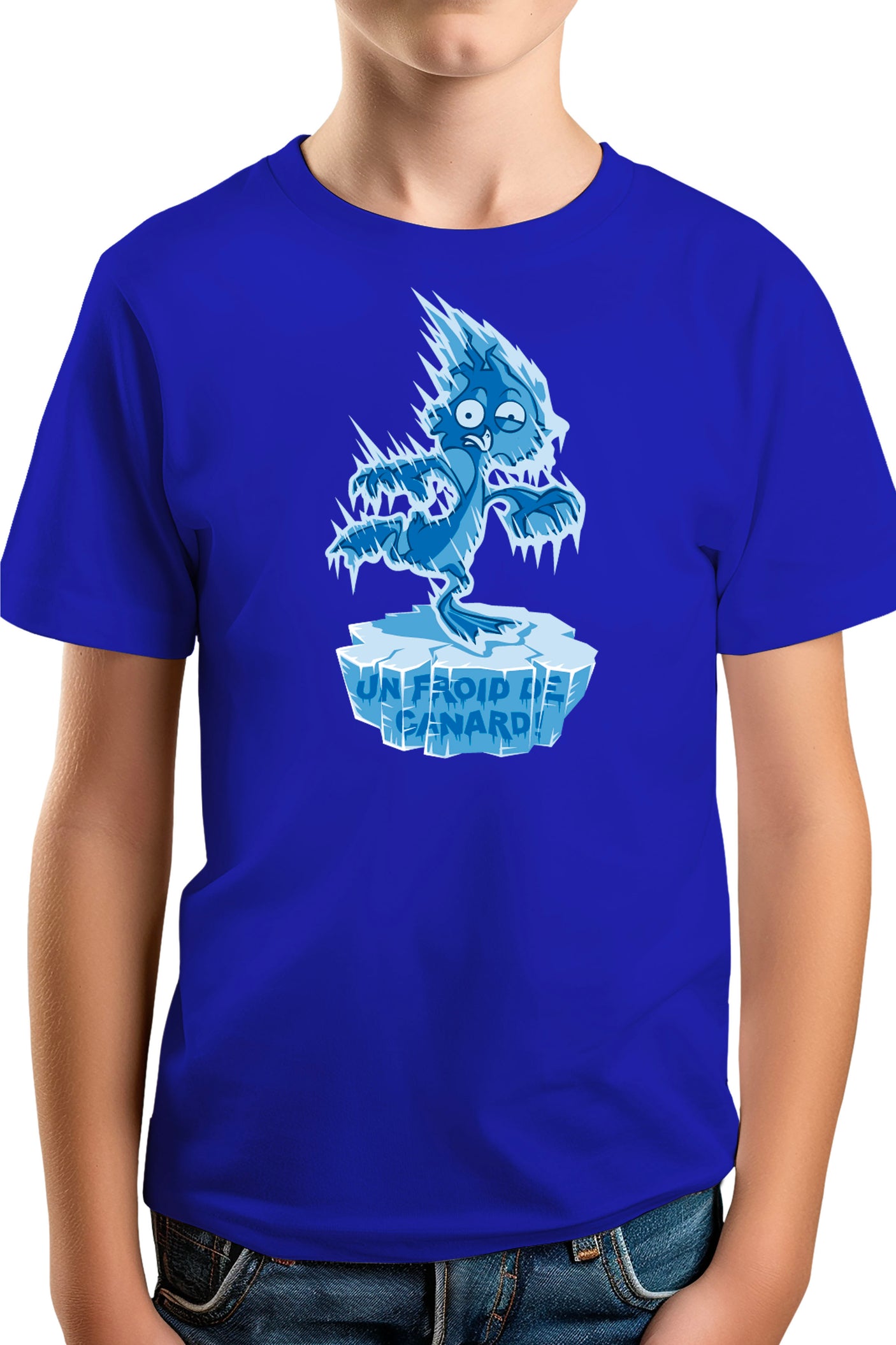 T-Shirt Garçon Froid de Canard