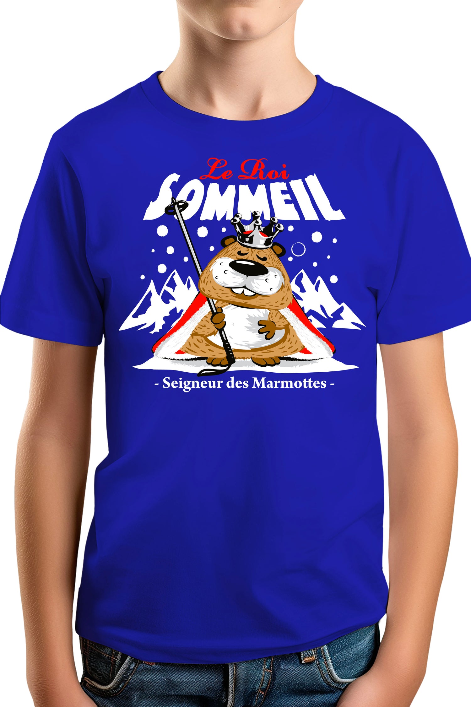 T-Shirt Garçon Le seigneur des marmottes