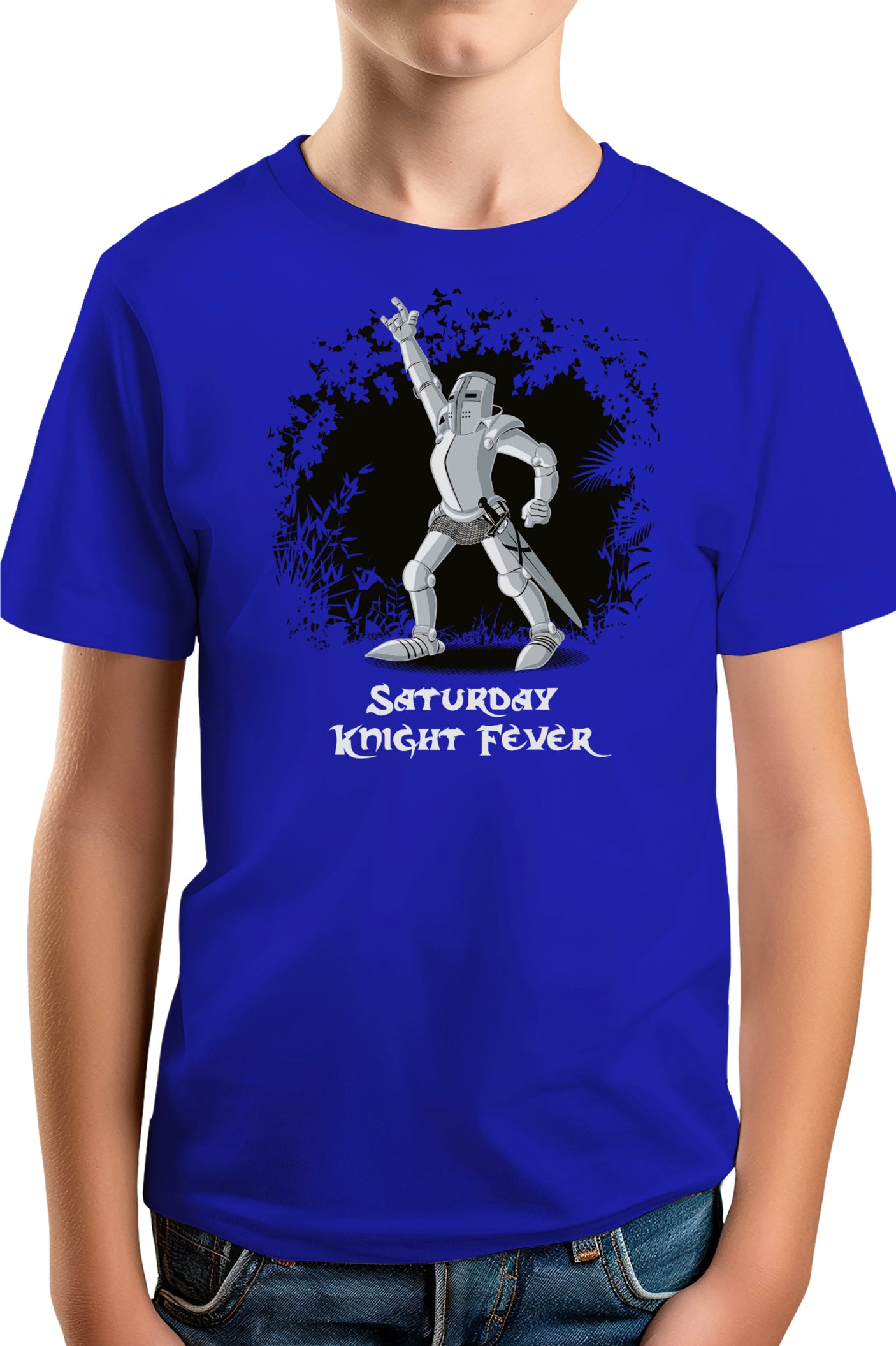 T-Shirt Garçon Saturday night fever le chevalier disco