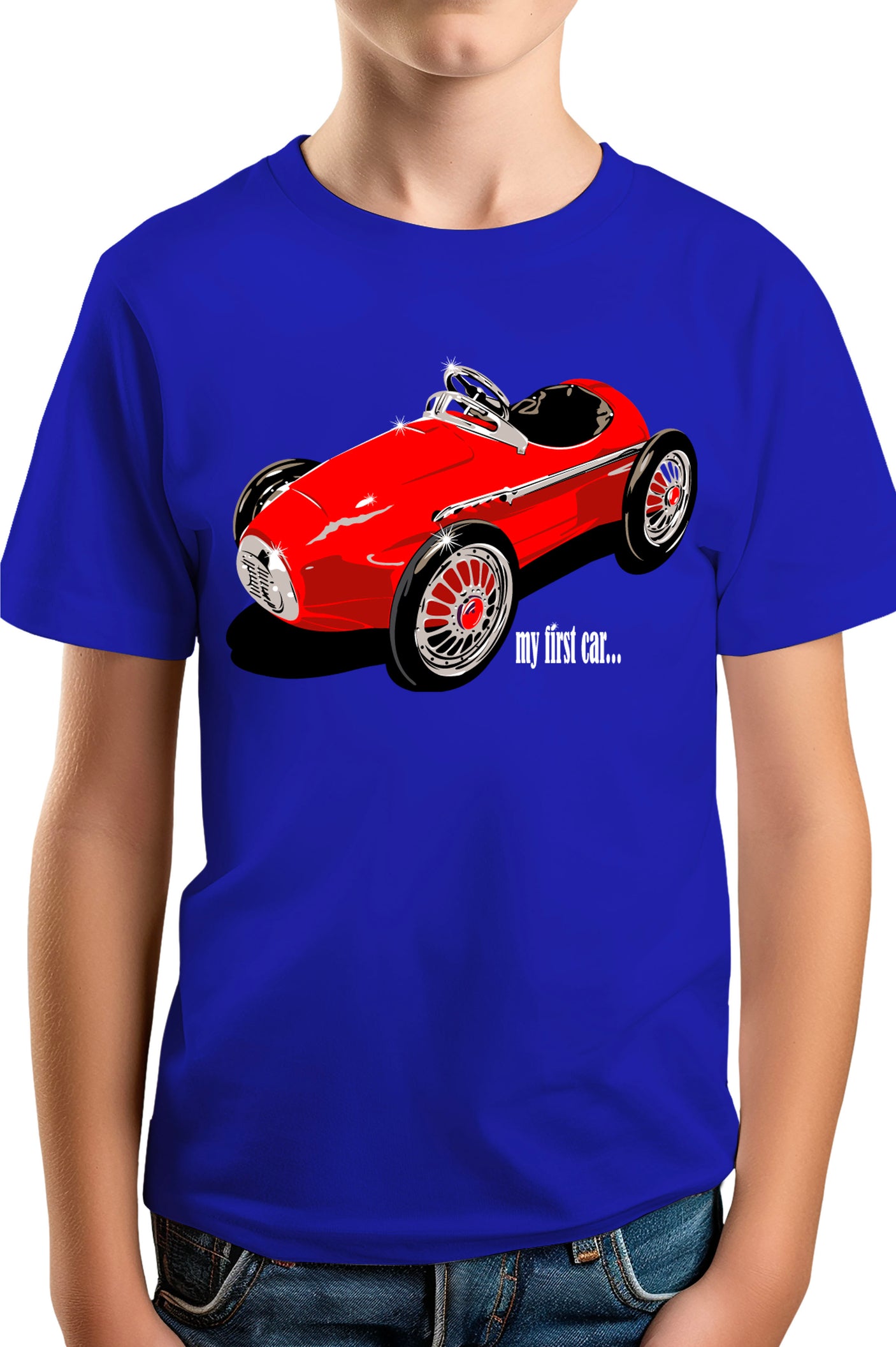 T-Shirt Garçon Voiture My First Car