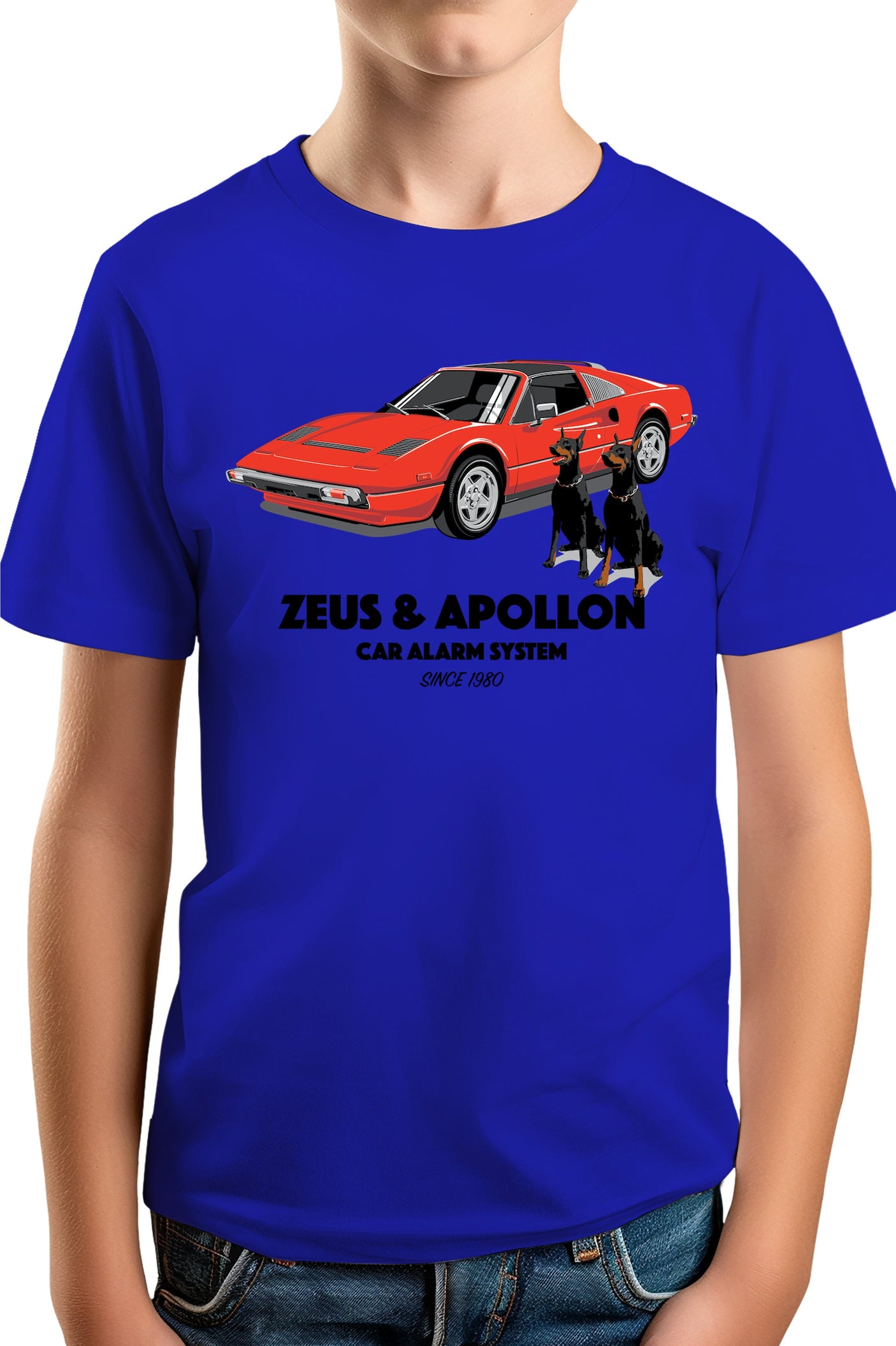 T-Shirt Garçon Zeus et Apollon Alarm depuis 1980