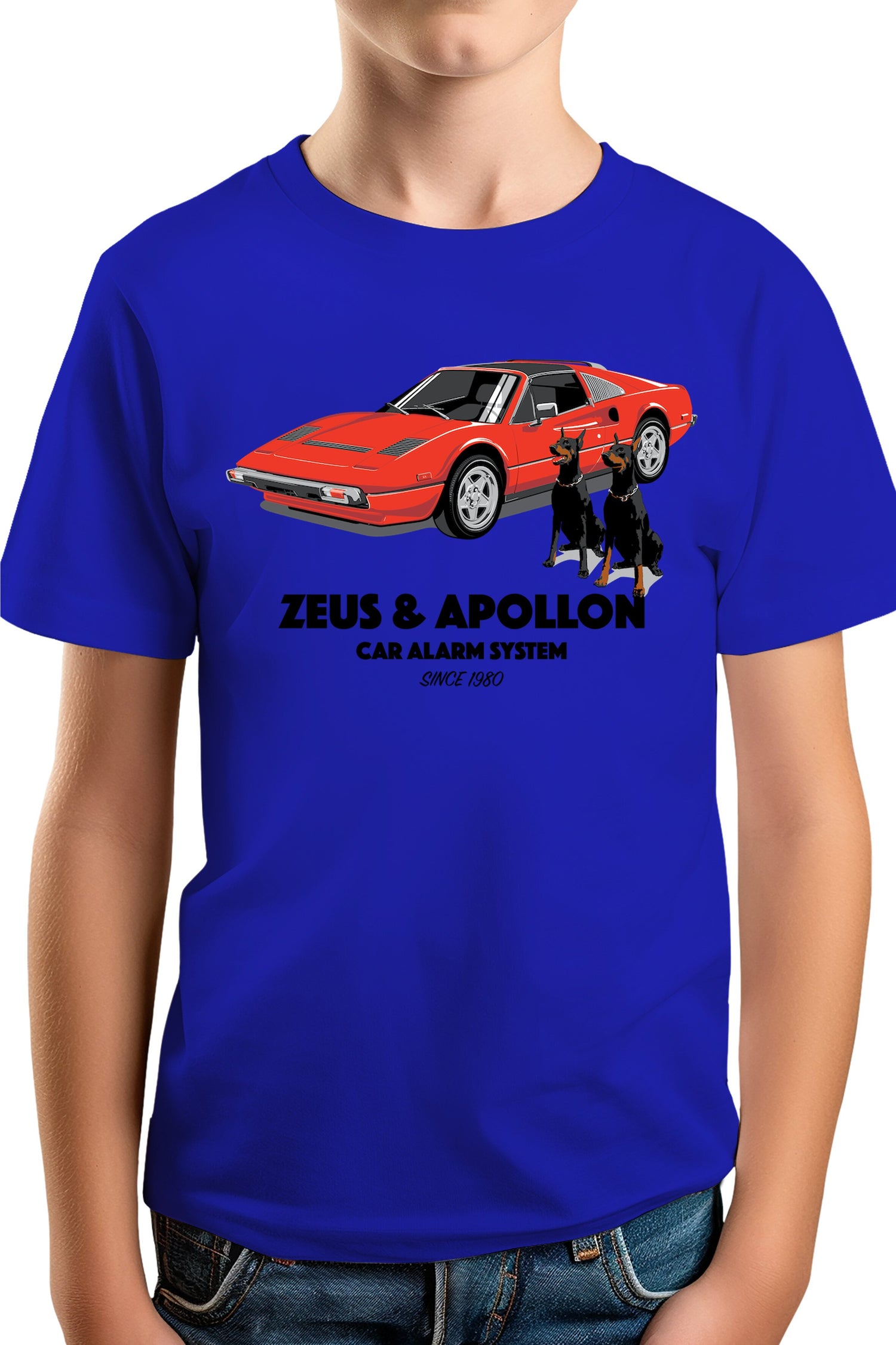T-Shirt Garçon Zeus et Apollon Alarm depuis 1980