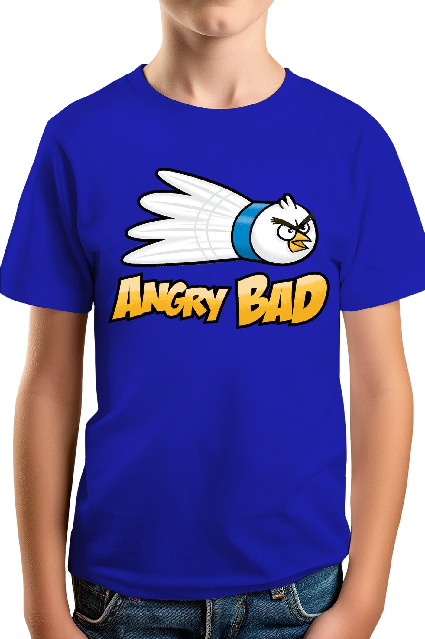 T-Shirt Garçon Angry Bad, tout détruire