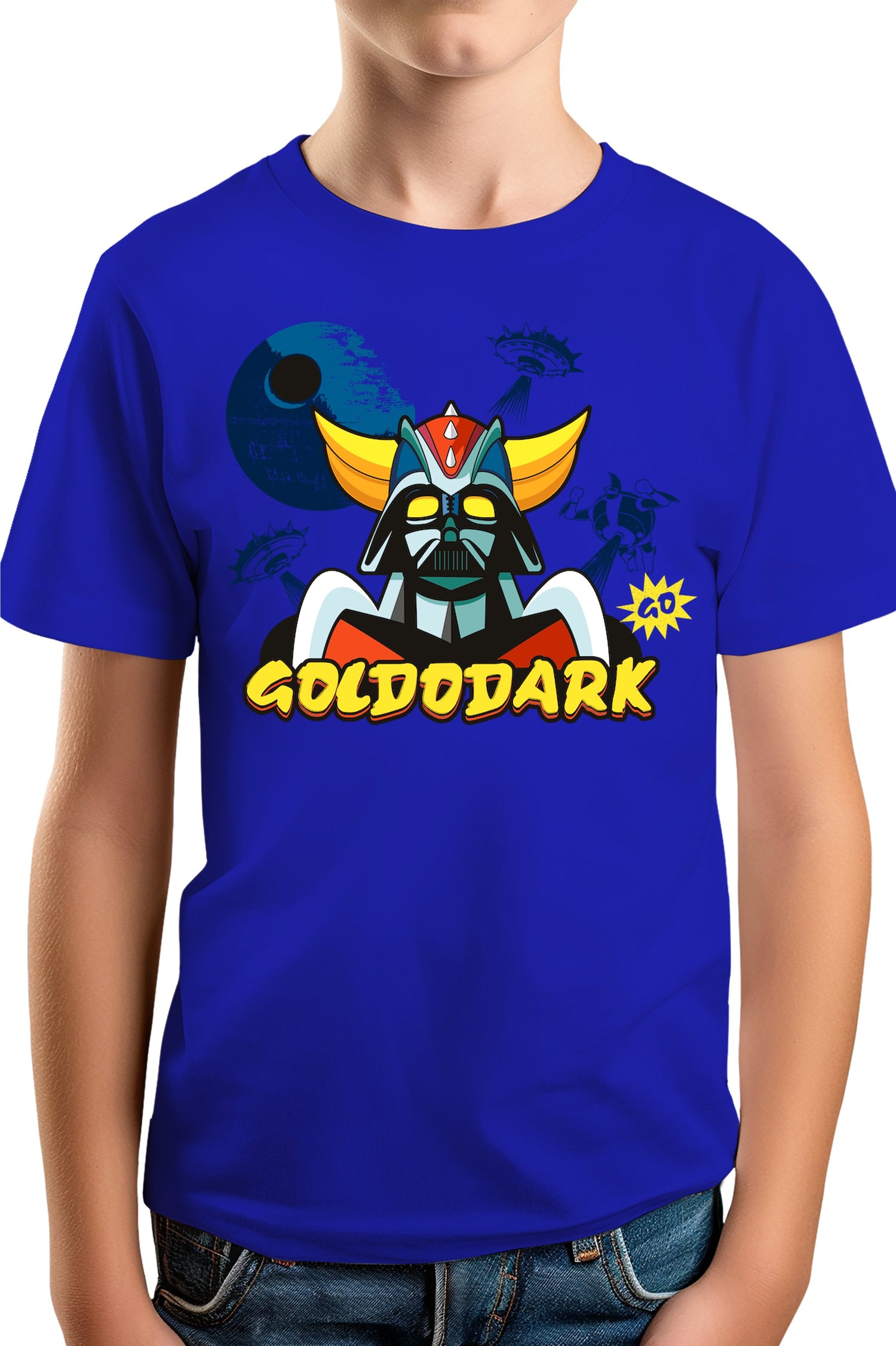 T-Shirt Garçon Goldodark le retour de l'astérohache