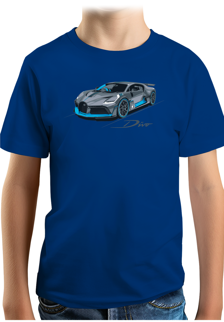 T-Shirt Garçon Voiture L'hypercar Française