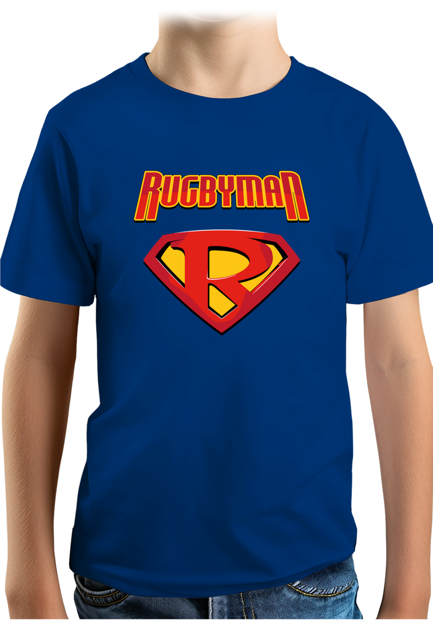 T-Shirt Garçon Super Rugbyman