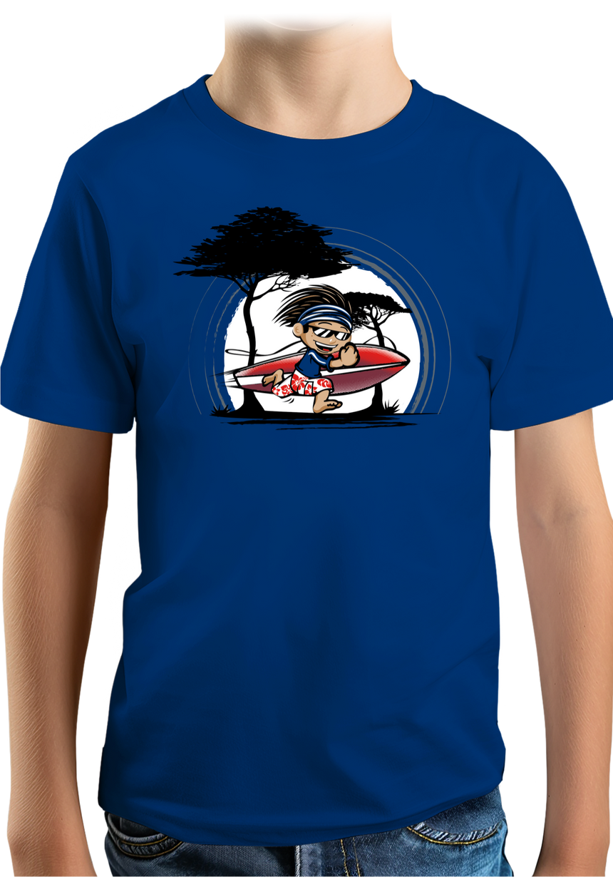 T-Shirt Garçon Surfer au plus vite