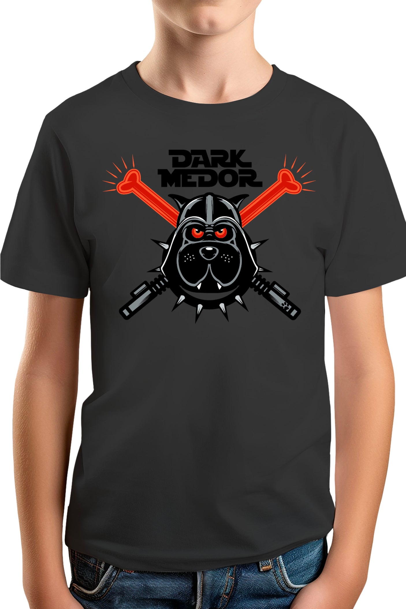 T-Shirt Garçon Dark Medor