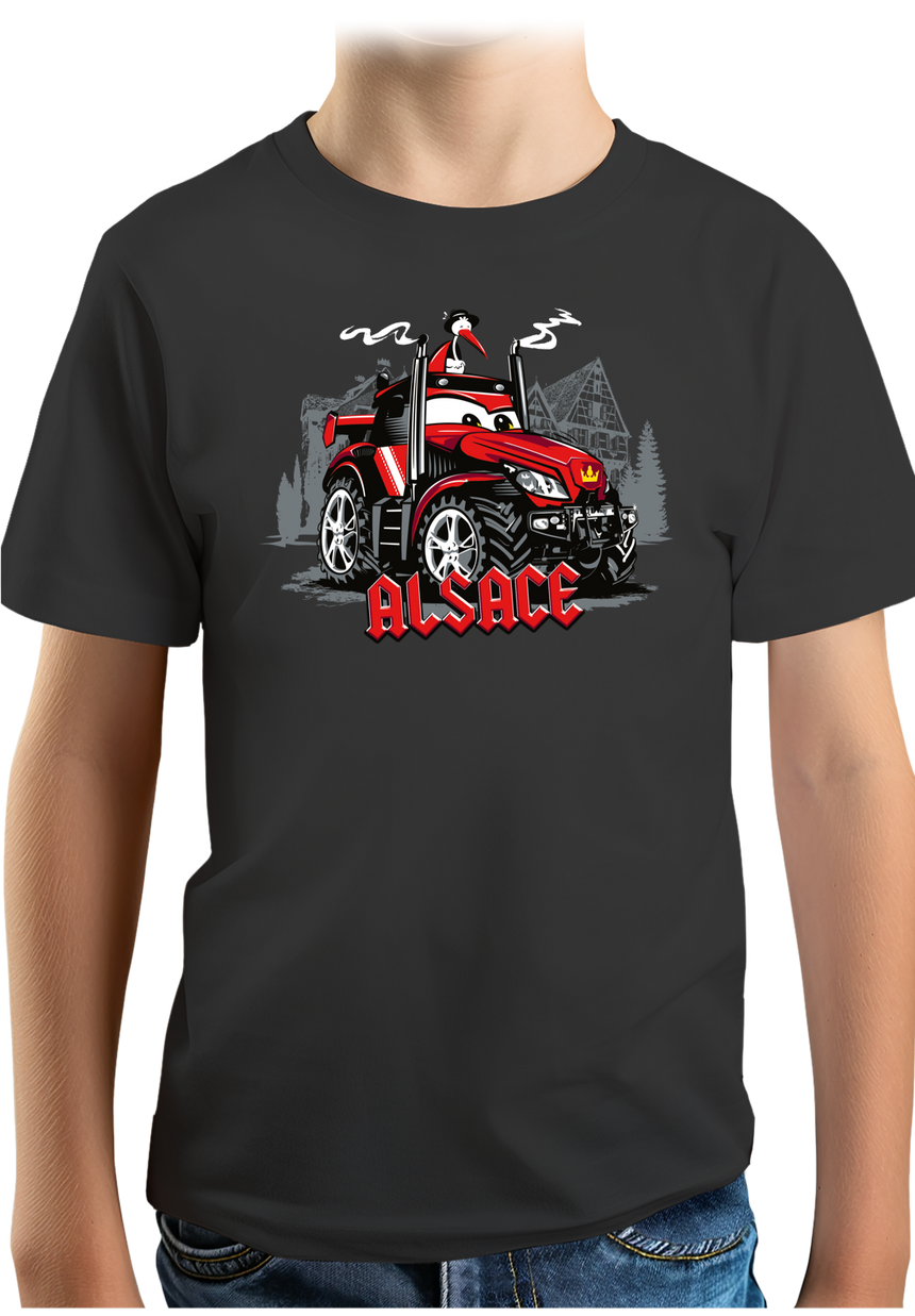 T-Shirt Garçon Le Super tracteur Alsacien
