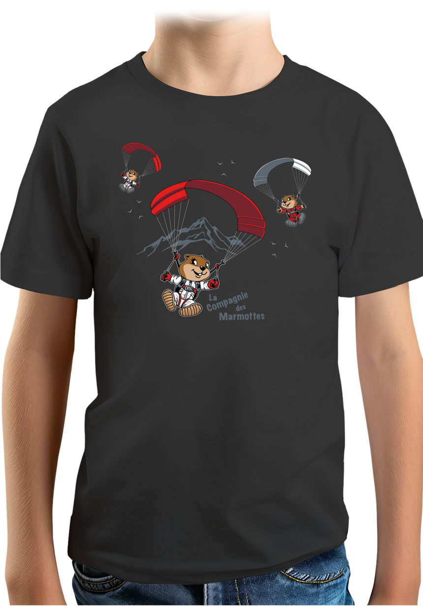 T-Shirt Garçon Le Vol des Marmottes
