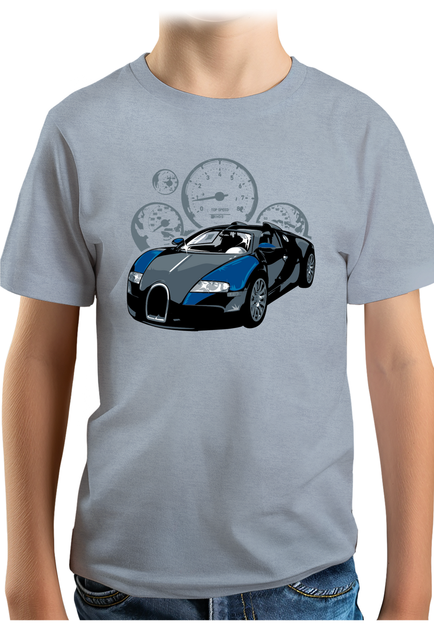 T-Shirt Garçon Voiture Top Speed Bug