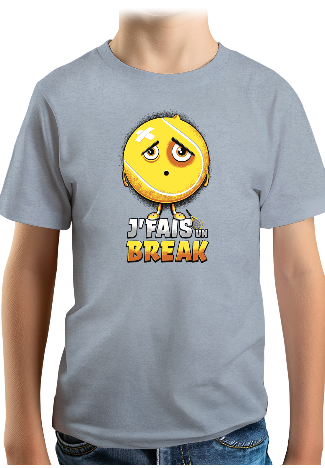 T-Shirt Garçon Balle je fais un break